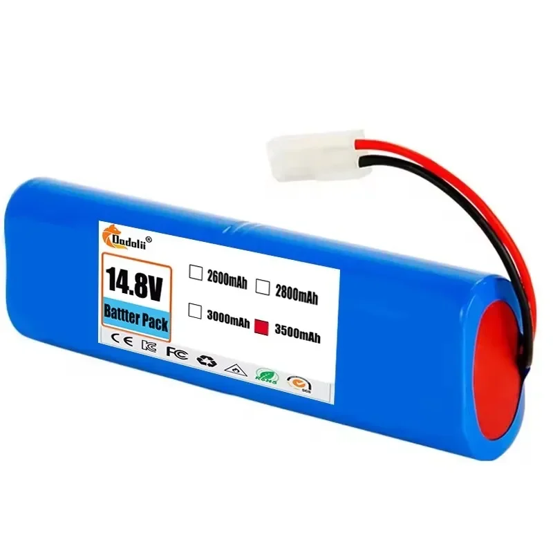 14.8V 12800mAh Battery Pack for Qihoo 360 S6 Robotic Vacuum Cleaner Spare Parts Accessories Replacement Batteries. 3