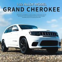 1:32 Jeeps Grand Cherokee Alloy Off-road Vehicles Car Model Diecasts & Toy Vehicles Metal Toy Car Model Simulation Toy Gift 1