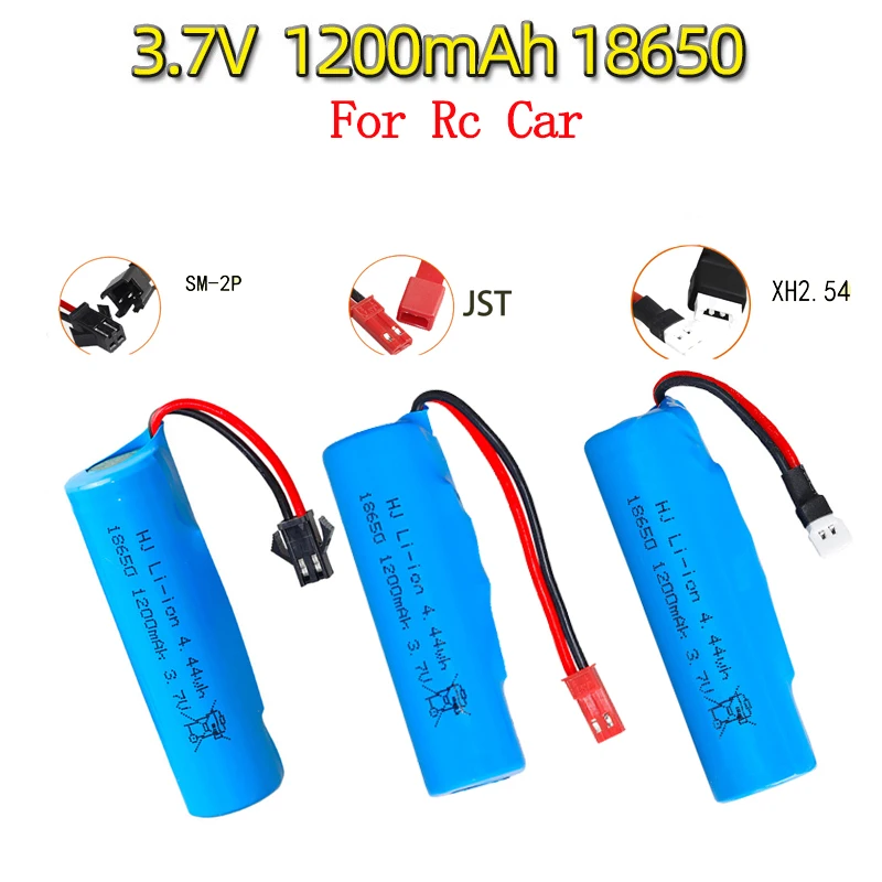Batterie Li-ion 18650 3.7V 1200mAh Rechargeable avec Protection