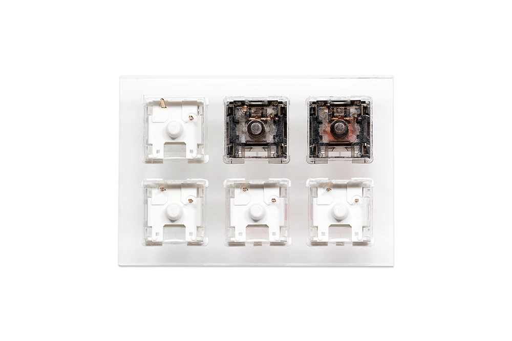 Acrílico Switch Tester para Teclado Mecânico Gateron Huano Amarelo Vermelho Branco Prata Preto Azul Cap - Imagem 5