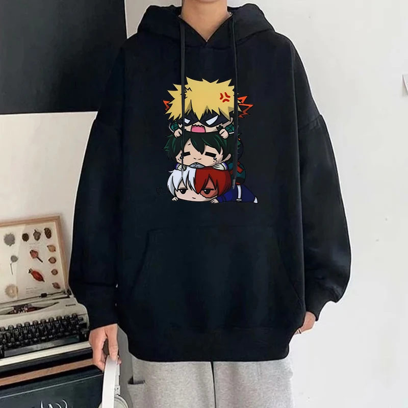 Fashion Women Anime Deku Bakugou Katsuki Todoroki Shoto Print