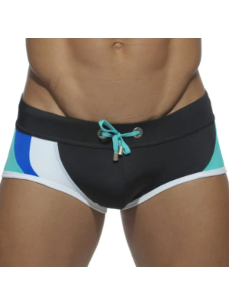 Men Swimwear Sexy Swimming Trunks Swimsuit Brand Man Beach Sea Board Surf Swim Bathing Suit Bikini Boxer Shorts
