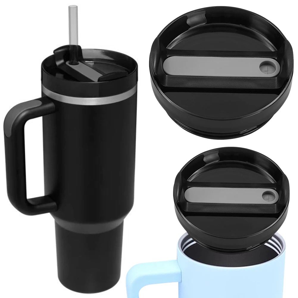 Sealing Bottle Cover 40Oz Splash Spill Proof Plain Plastic Replacement Lids For Stanley Quencher H2.0 40oz Tumber Cup