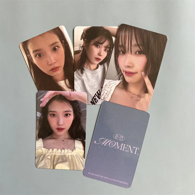 KPOP 4pcs/set IU Debut 15th Anniversary Commemorative Exhibition