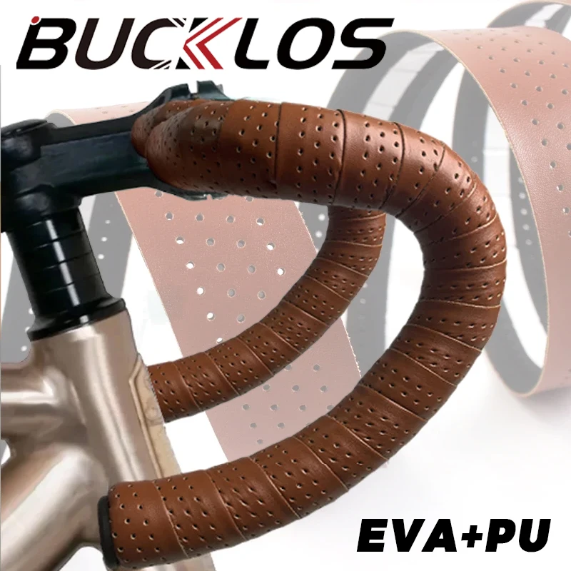 Bicycle Handlebar Tapes PU+EVA Ultralight Bicycle Wraps Non-Slip Bike Tapes Soft Handlebar Belt Shockproof Bike Accessories