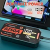 Power Bank 8250A 32000mAh12V Car Battery Jump Starter Portable Charger Car Booster Auto Starting Device Emergency Starter 2