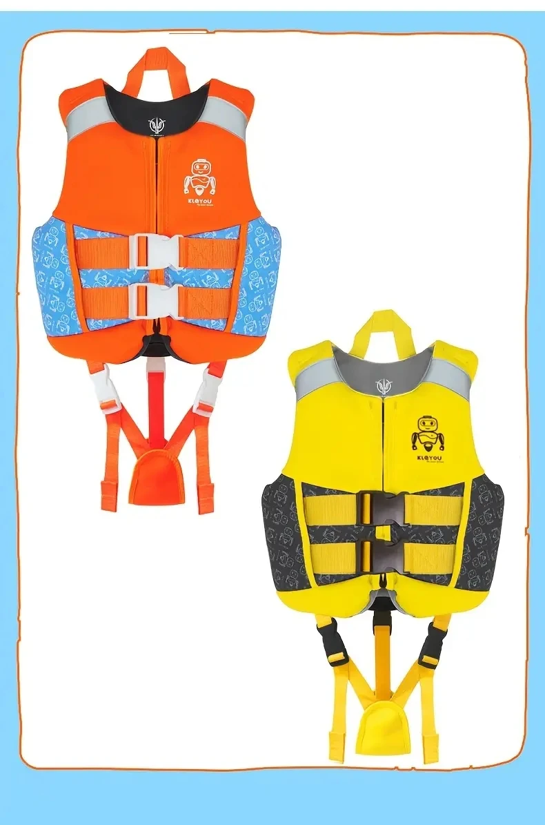 Description Picture 3 of itemNeoprene Life Jacket for Kids, Boys Girls Buoyancy Life Vest, Surfing Vests Drifting Flotation Swimming Aid