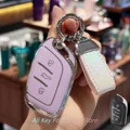 With keychain purple