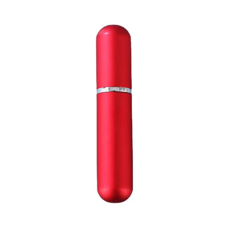 Perfume Atomizer 1PC 5ml Portable Mini Perfume Glass Bottle Travel Aluminum Spray Atomizer Empty Metal Parfume Atomiser Sprayer