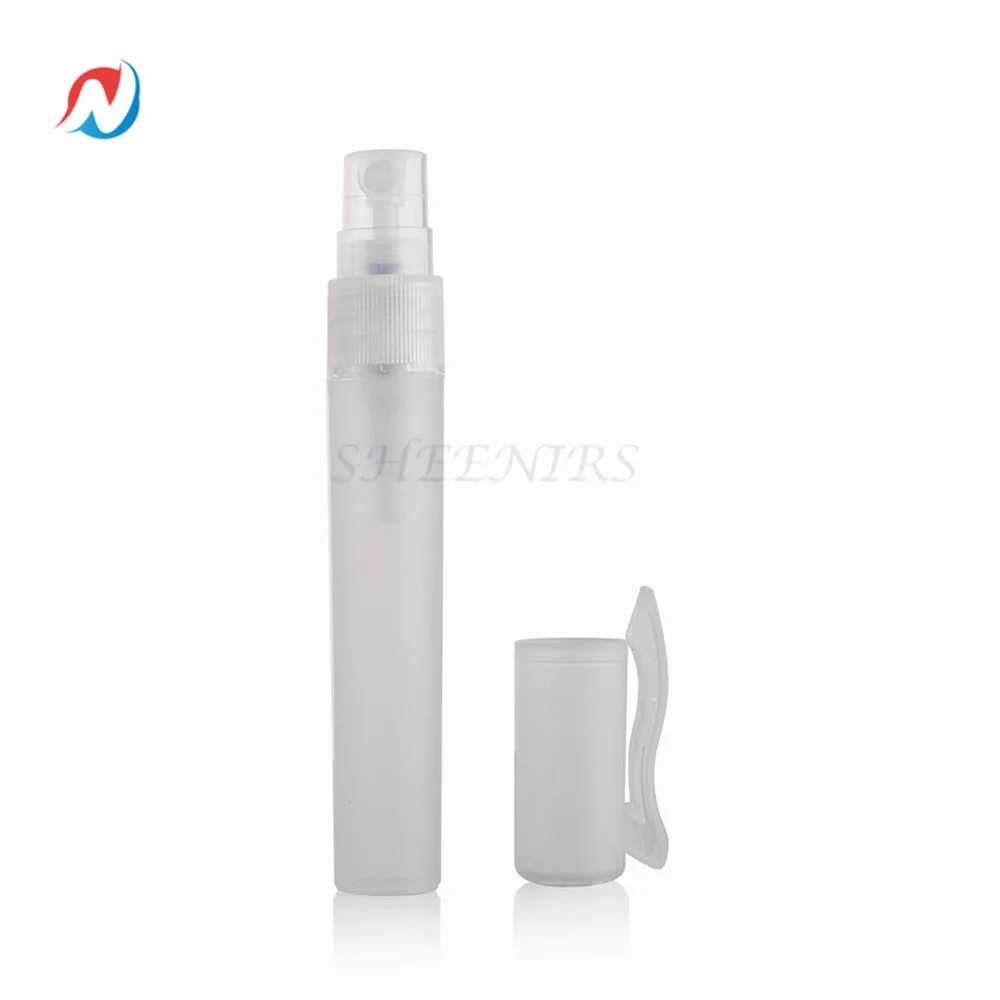 60pcs 8ml Plastic Perfume Bottle Atomizer Spray Tube Mini Travel Refillable Empty Pen Portable |