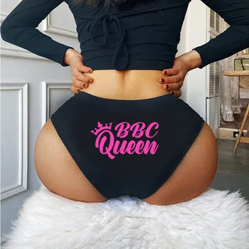 New Fashion BBC QUEEN Intimo per donna Mutande femminili Ragazze Mutandine calde Slip sexy in cotone adorabile Lingerie morbida