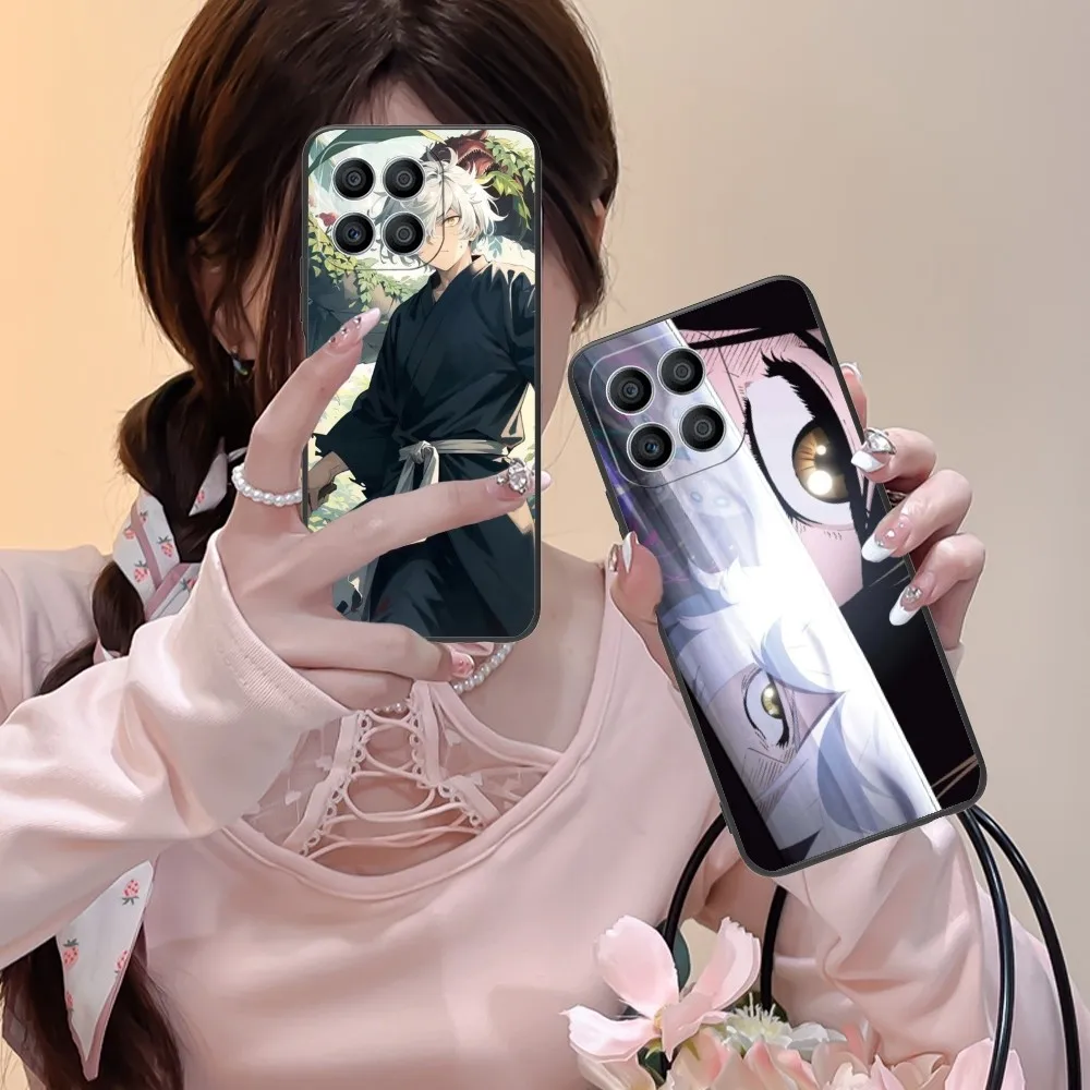 Anime Hell Paradise Mobile Phone Case For Huawei Honor 90 80 70 60 50 30 20 10 9 8 7 Pro C S Se Lite 5G Black Phone Cover Funda