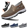 Loafers Men's Sneakers Mesh Breathable Casual Shoes for Men Soft Sole Solid Color Comfortable Water Shoes Denim Man Driving Shoe 1