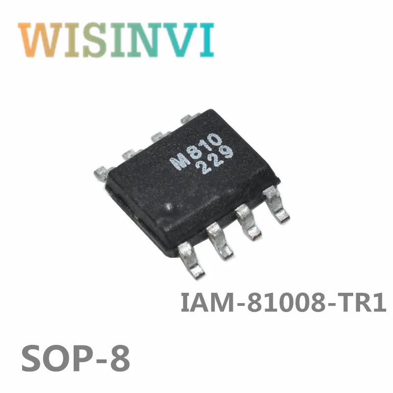 

10pcs/lot IAM-81008-TR1 IAM81008 M810 Encapsulation:SOP-8 Active double balanced mixer