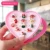 Kids  Adjustable Alloy Baby Rings Fashion Cartoon Children Girl Rings With Heart Shaped Showcase For Party Gift 18