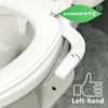 Bidet Left Handed Bidets on Lefty Side Hand Toilet Seat Attachment For Lefthanders Water Sprayer Non-Electric Bidets 1