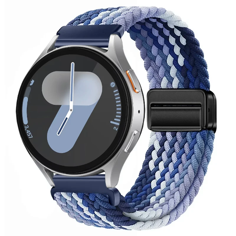 Braided Nylon Magnetic Bracelet Strap - 20mm/22mm