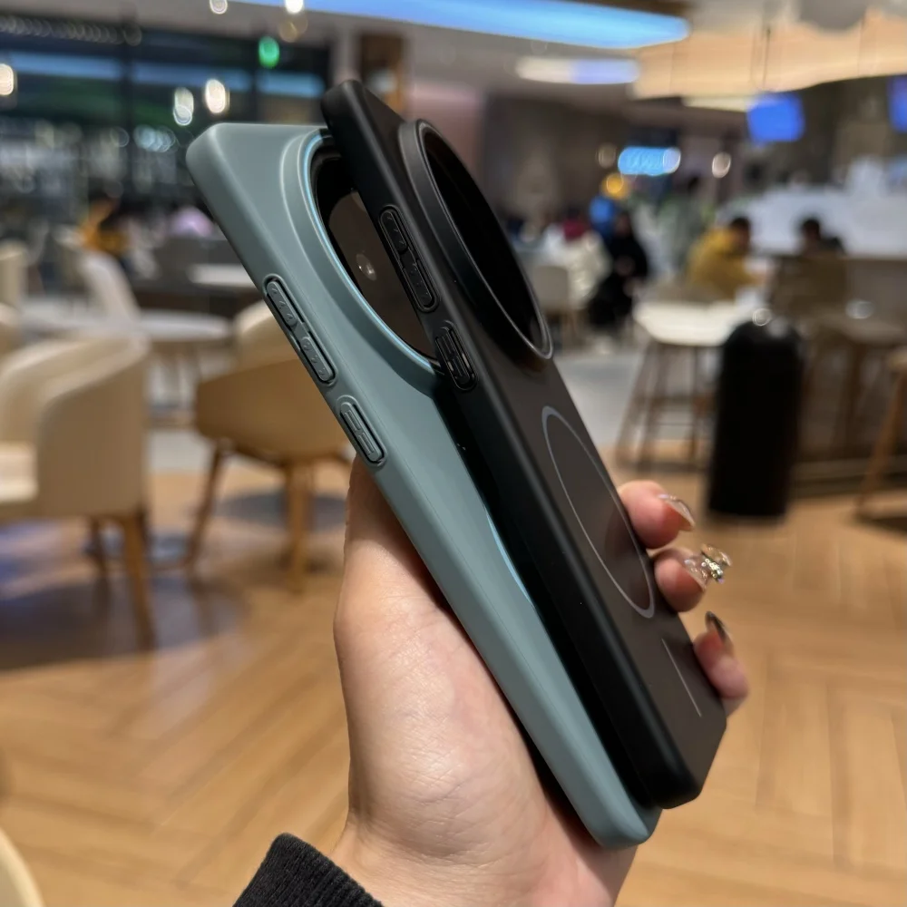 Candy Color Ultrathin Soft Magnetic Phone Case with Wireless Charging Support
