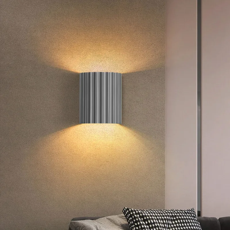 Modern Wall Lamp LED Macaron Resin G9 Sconces for Living Room Bedrooms Bedside Aisle Hallway Simple Indoor Home Decoration Light led wall lamp,wall sconces light,wall lamp
