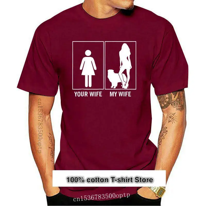 Nueva Camiseta Para Mujer, "Tua Moglie", "Mia Moglie", "Perros Pastores Australianos", Camiseta Para Mujer, Negra