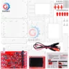 2.4inch TFT Digital Oscilloscope Kit DIY 200KHz Tester 1Msps Bandwidth Probe Electronic Production Suite Acrylic Case Optional 4