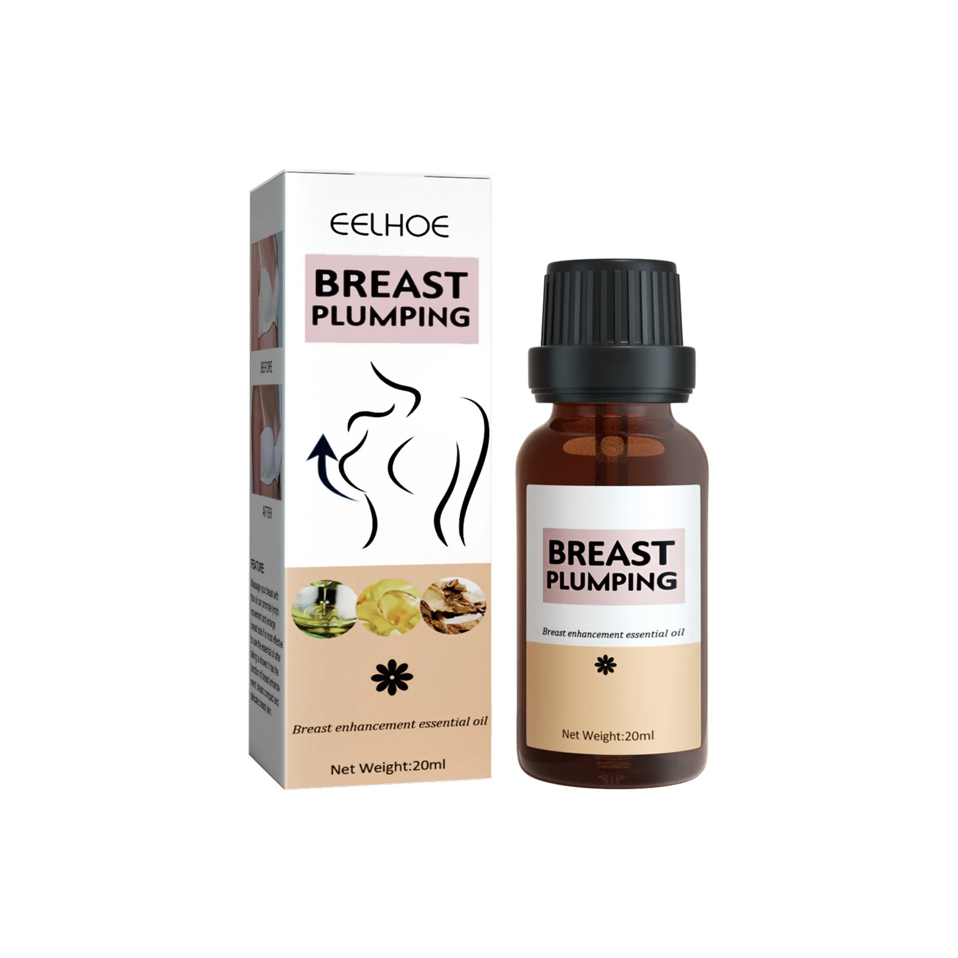 Breast Care Essential Oil for Plump Firm Gentle and Moisturizing Care Massage