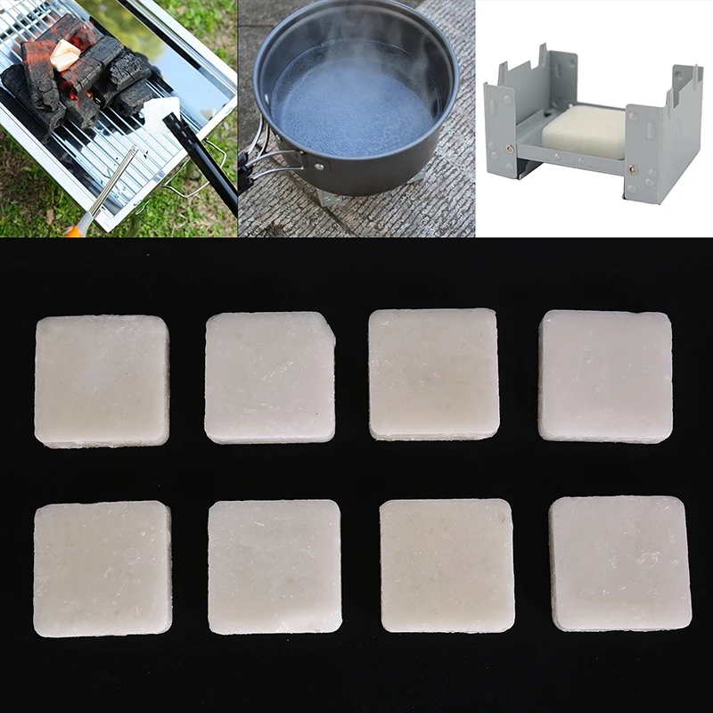 4/8pcs Hexamine Solid Fuel Tablets for Mini Outdoor Camping Stove Small  Kitchen Cooking Fuel Cubes | AliExpress