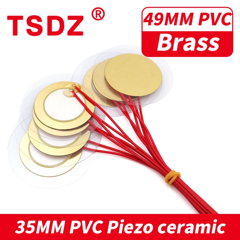 10pcs/lot 35mm Copper Buzzer Tape 49mm Pvc Transparent Film