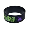 25 Pcs Falling In Reverse Silicone Rubber Wristband One Inch Wide Bracelet for Music Concert 3