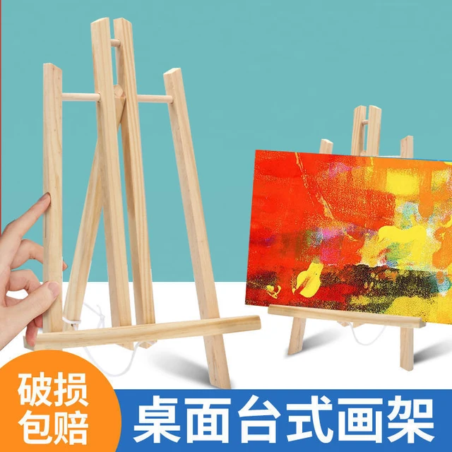 Tripod Table Mini Easel For Painting Kids Mini Canvas And Easel Stand  Folding Portable Tripod Painting Stand Small Easel - AliExpress