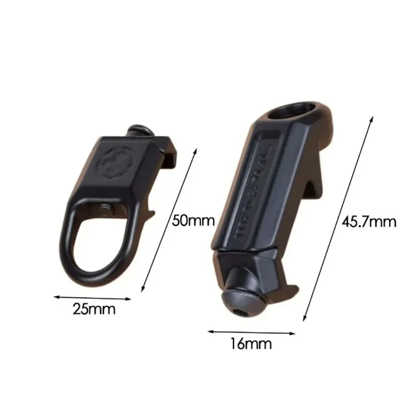 Adaptateur détachement rapide QD rail 20mm monture lunette .223 AR15 pêche airsoft accessoire fixation