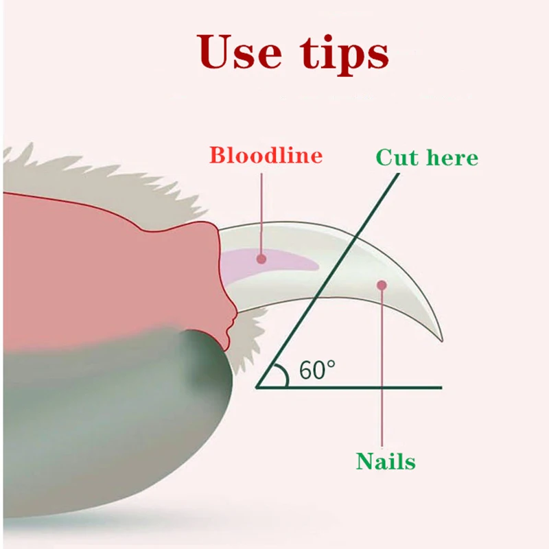 Professional Pet Nail Clipper LED Light Pet Nail Scissors Claw Grooming Scissors for Small Dogs Cats Dog Accessories pet nail clipper pet nail scissors