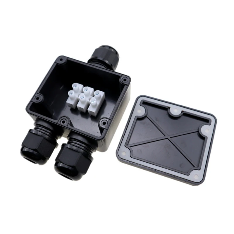 Description Picture 4 of itemIP68 2/3 Way Waterproof Junction Box for Street Light Outdoor Y-shape Mini Buried Wire Connector Electric Wire Box with Terminal