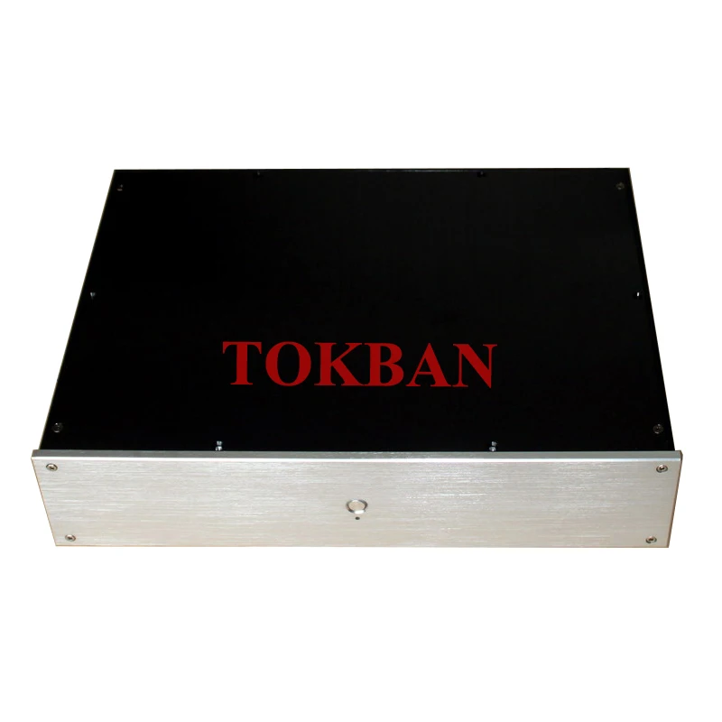 Tokban Audio WA51 425*90*312mm All Aluminum Amplifier Chassis Enclosure DIy Vacuum Tube Amplifier Case Shell 2