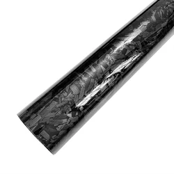 Premium Glossy Carbon Fiber Vinyl Wrap - Waterproof Car Sticker for Enhanced Vehicle Aesthetics (Carbon black)