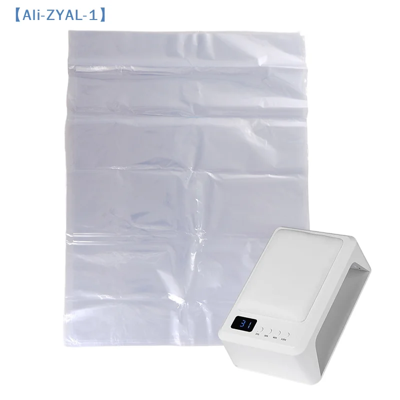 【ZYAL-1】10Pcs PVC 투명 열수축 필름 포장 네일 램프 열 열수축 포장..