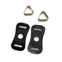 Camera Strap Protective Covers - PU Leather Anti - scratch Pads (Set of 2) (1 set)