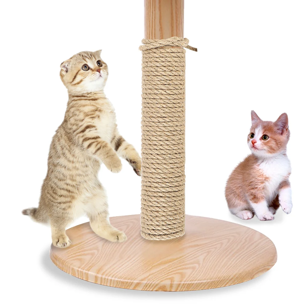 Replacement Rope Natural Sisal Rope Twine Cat Sharpen Claw Cat Climbing Frame Desk Legs Binding DIY Scratching Post Toy