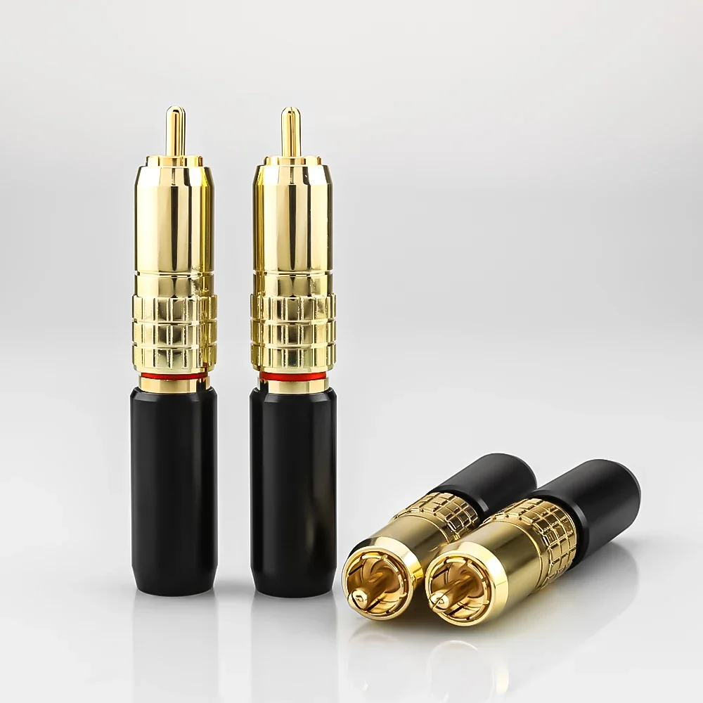 

Аудиосигнальный кабель Audiocrast Hifi, разъем RCA из чистой меди с позолоченным разъемом RCA