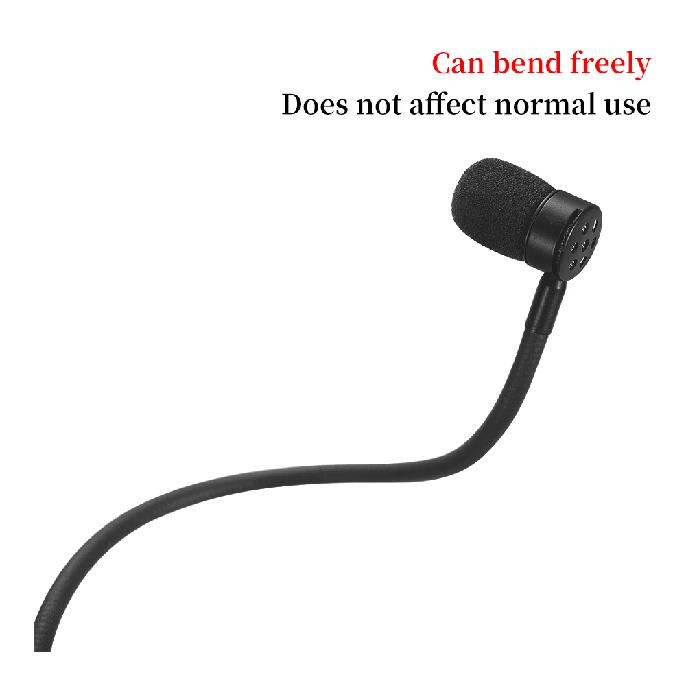 Iiimymic-uni-direcional Preto Fone de Ouvido Microfone Pinos Xlr Ta4f Cantando Headworn Mic para Shure Sistema Bodypack sem Fio - Image 4