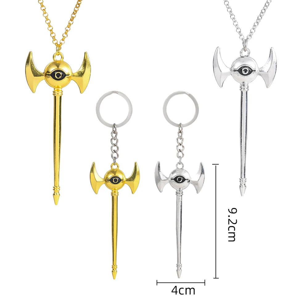 Anime Yu-Gi-Oh Keychain Yugi Muto Millenium Puzzle Millennium