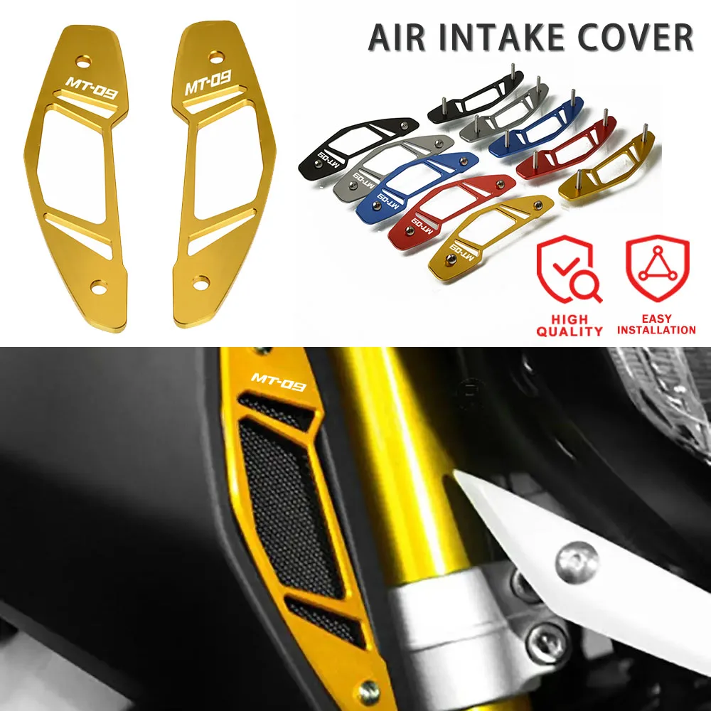 

For YAMAHA MT09 MT-09 MT 09 FZ FJ 09 FZ09 FJ09 2013 2014 2015 2016 Motorcycle Accessories Air Intake Grill Guard Cover Protector