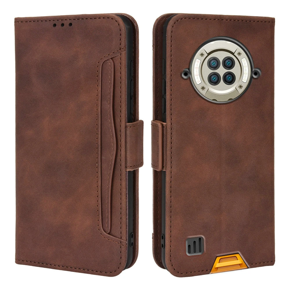Custodia Portafoglio In Pelle PU Effetto Scamosciato Per Doogee V40 Pro – Flip Cover Magnetica Con Slot Carte E Stand, Oro Rosa