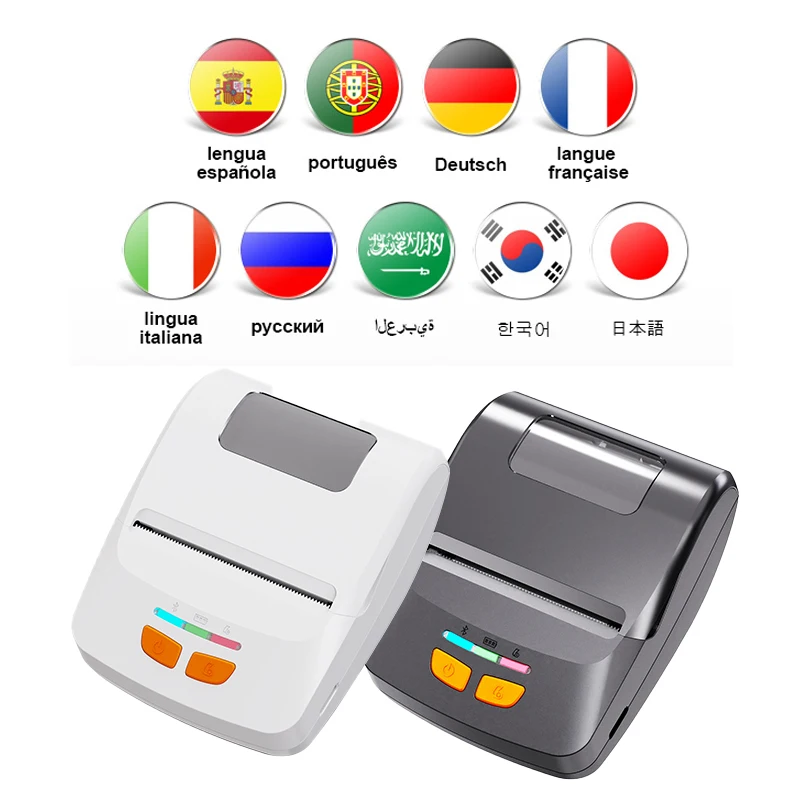 Mini Stampanti Termiche Da 2 ''Stampante Per Ricevute Portatile Termica Bluetooth 58Mm Telefono Cellulare Android Pos Pc Pocket Bill Maker Printer