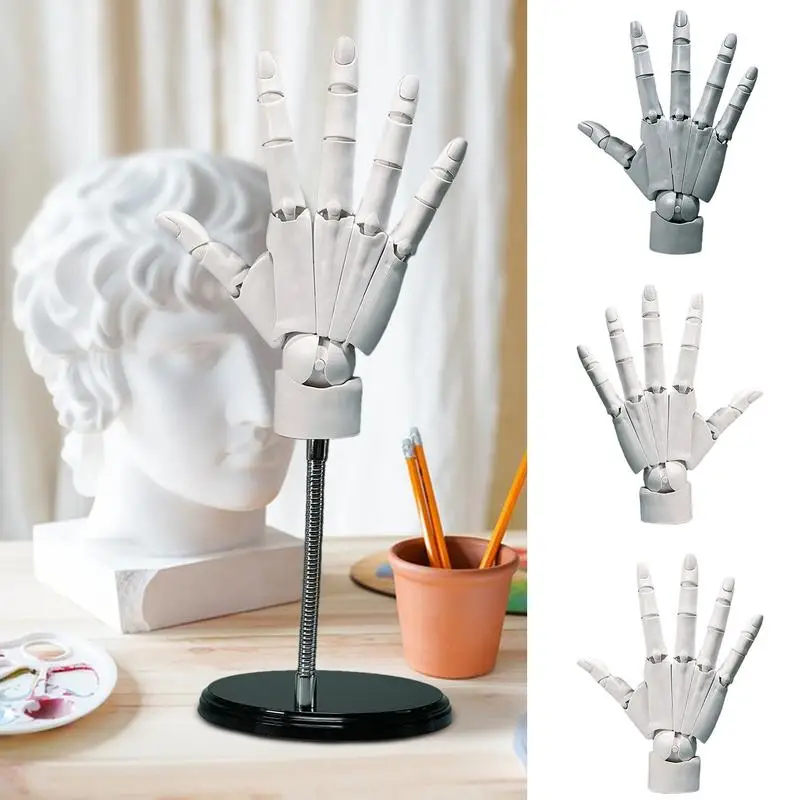 Hand Model For Drawing Joints Moveable Artists Manikin Hand Figure ...