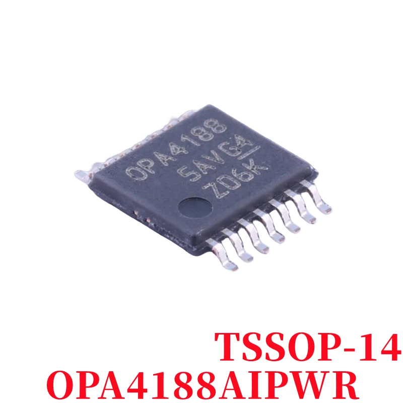 

【2pcs】 100% New OPA4188AIPWR PA4188AIPWR TSSOP-14 Chip