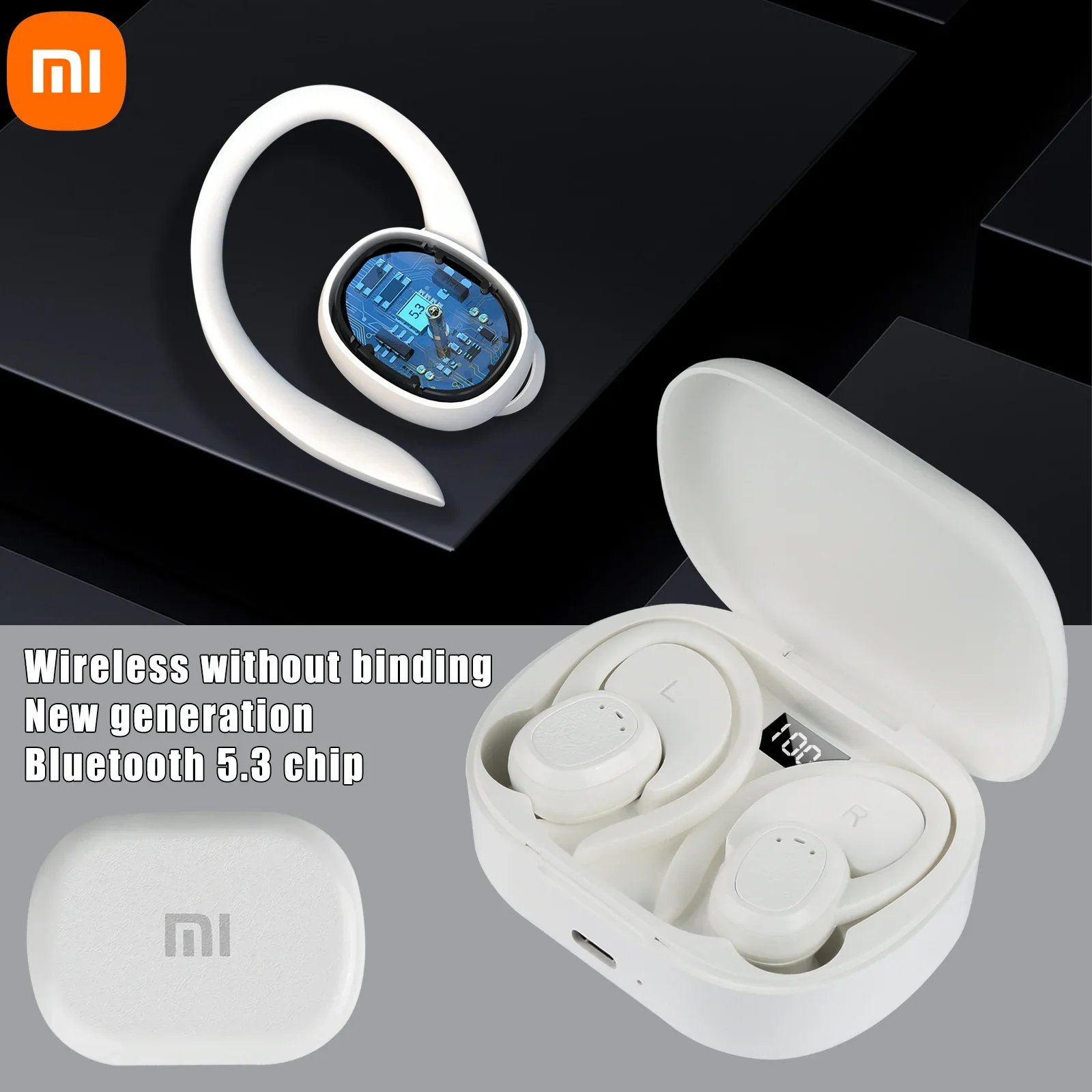 

Xiaomi Mijia S260 Wireless Earphones Bluetooth Headphones With Microphone Sports Waterproof Hifi Stereo Earbuds Portable Headset