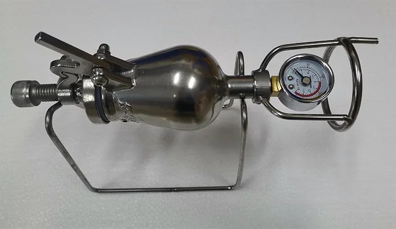 Hand Popcorn Machine Open Firing Popcorn Puffing Machine Stainless Steel Mini Popper Small Manual Maker Open Firing
