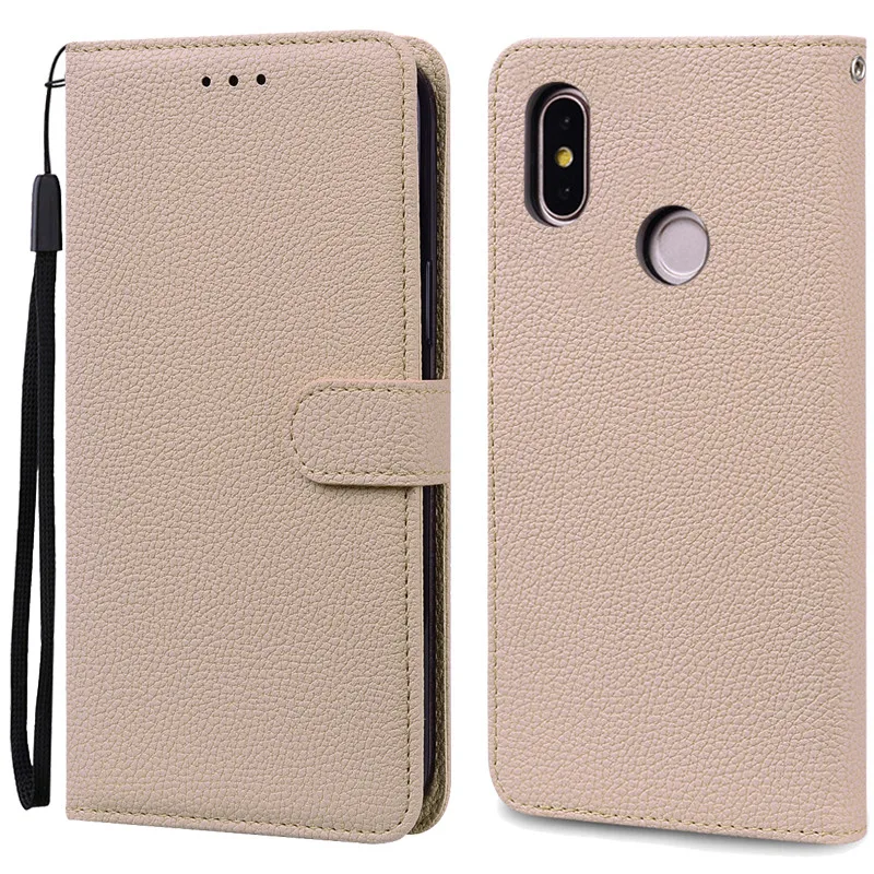 Luxury Leather Wallet Flip Case - Elegant Protective Cover