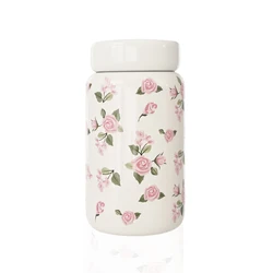 Compact Stainless Steel Insulated Flask - 200ml Thermal Bottle - 200ml (White)